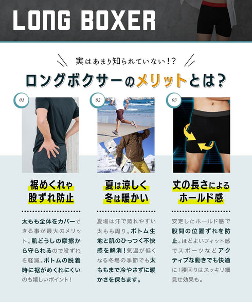 ポロ ラルフローレン POLO RALPH LAUREN 【3枚セット】CLASSIC FIT メンズ ロングボクサーパンツ